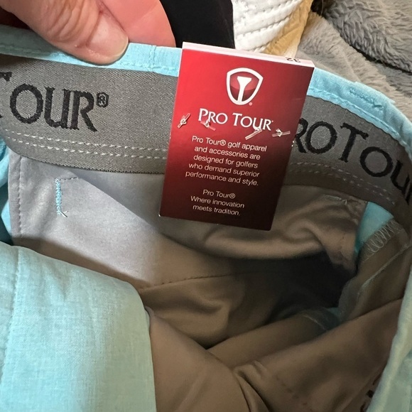 NWT Pro Tour ultimate tech golf short blue size 32 - Picture 7 of 7